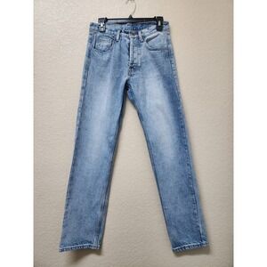 J. Galt Brandy Melville Straight Leg Jeans Medium Wash Blue Size S Y2K Womens